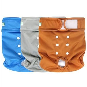 Small Washable Dog Diapers & Disposable Liners